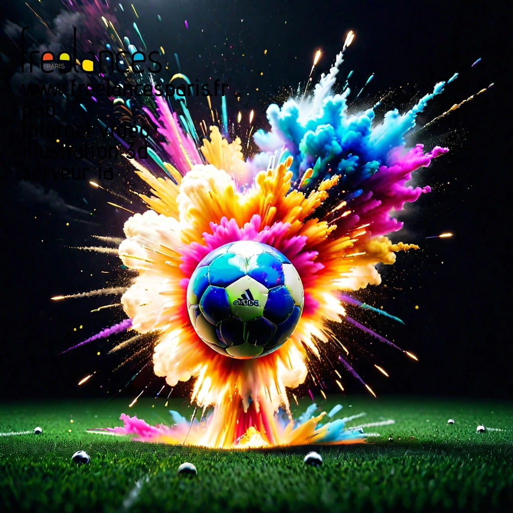 Pao mise en page internet vidéo illustration 3d serveur IA générative AI freelance paris studio de création magazines ss1pb0x0